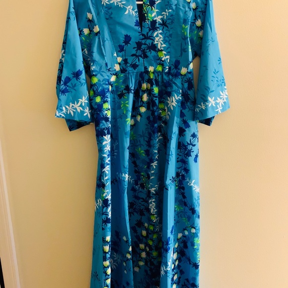 Vintage 60s Hawaiian dress - Picture 3 of 4
